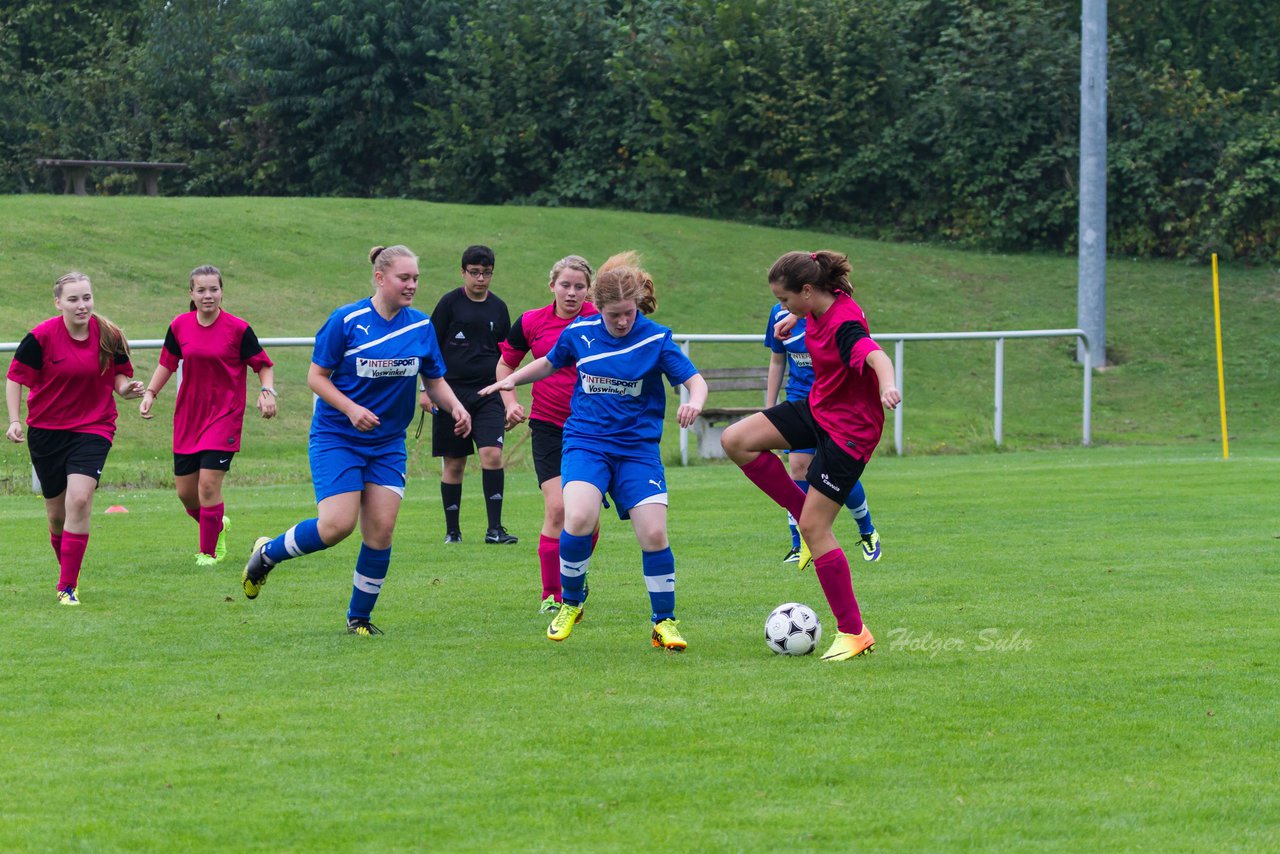 Bild 394 - B-Juniorinnen FSG BraWie 08 - JSG Sandesneben : Ergebnis: 2:0